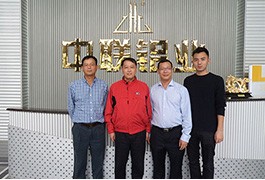 Leader of China Construction Metal Structure Association and leader of Nanhai aluminum profile association come to our company for guidance